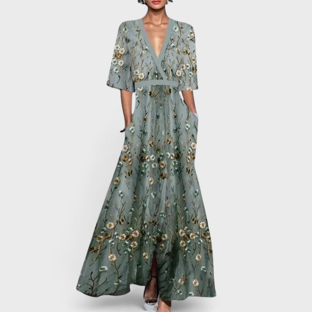 Olyzandra™ | Elegant Midi Dress