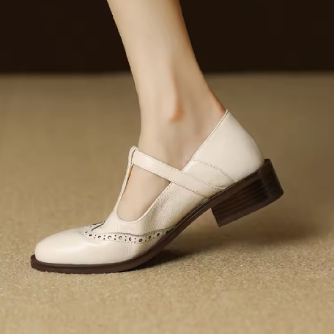 Gianna | Elegant Mary Janes Made Of Leather