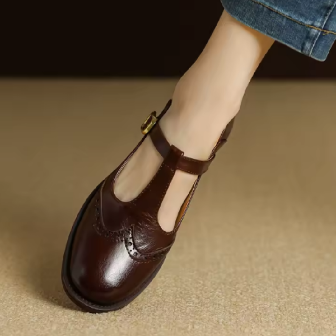 Gianna | Elegant Mary Janes Made Of Leather
