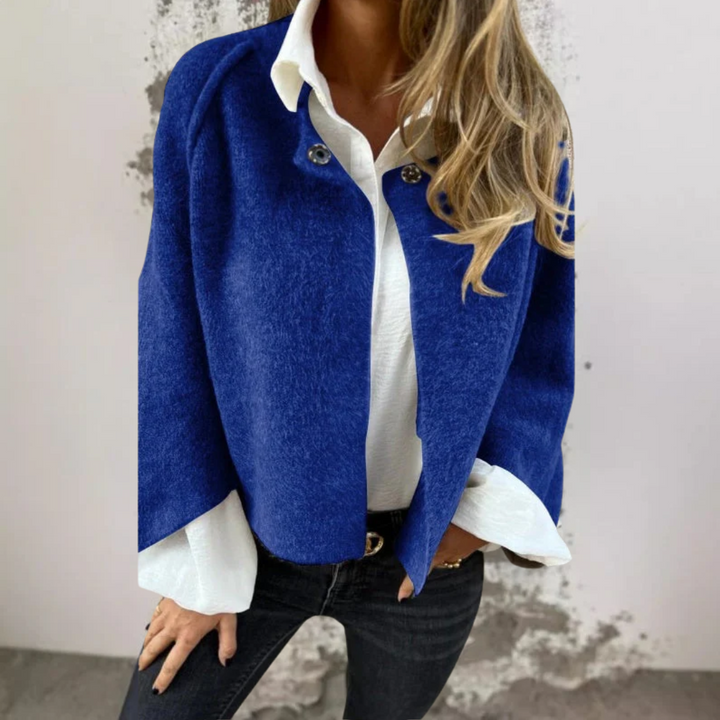 Elise™ | Wool-Blend Cardigan Jacket