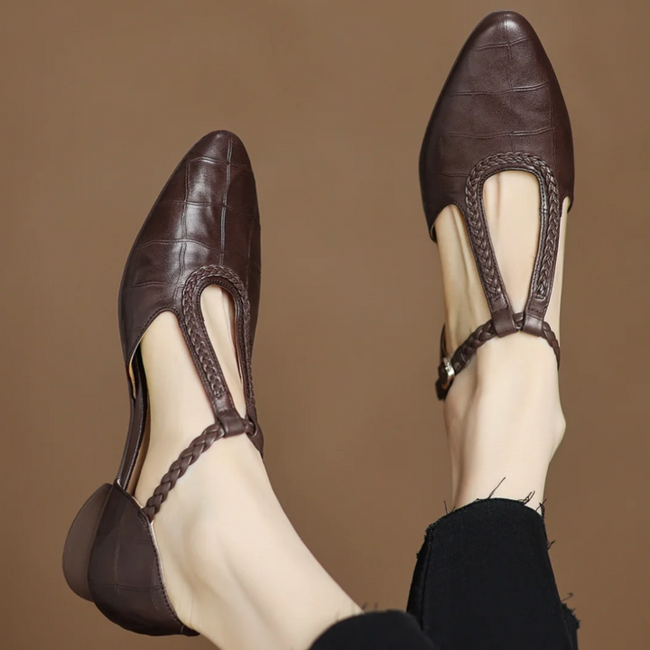Esther | Elegant Mary Janes Made Of Leather