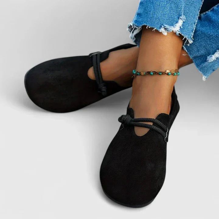 Isie | Suede Slip-On Flats