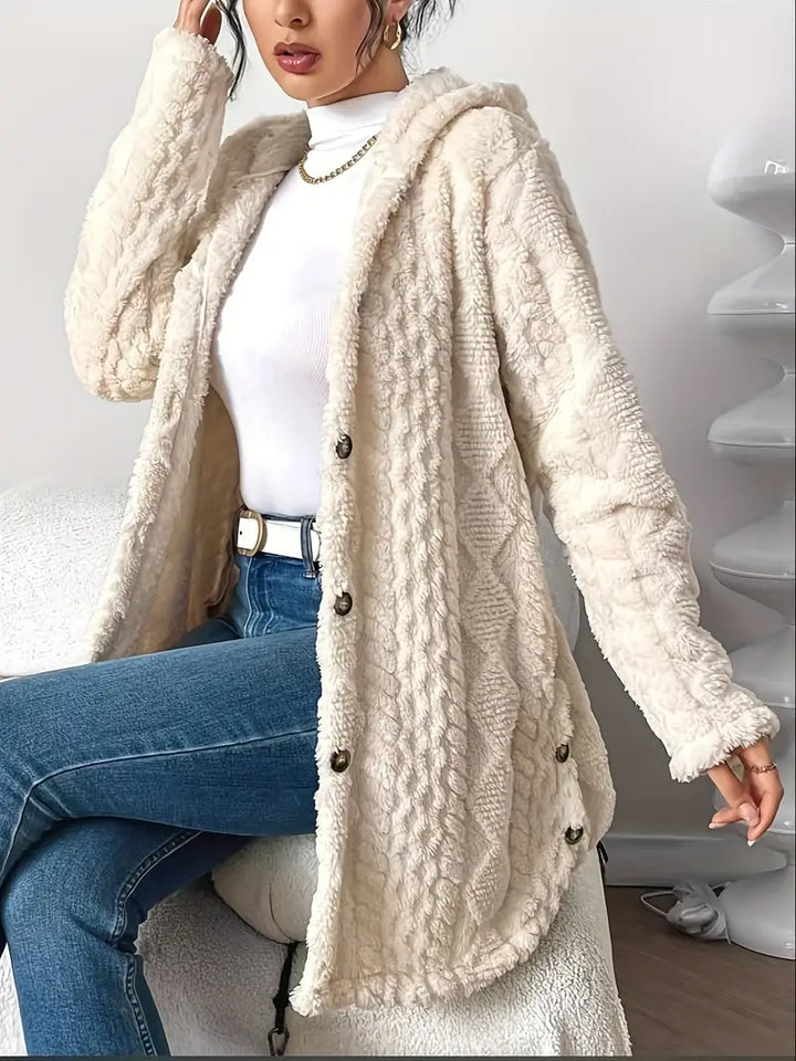 Chateau Elise™  | Plush Hooded Cardigan