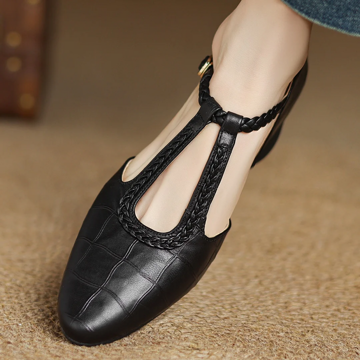 Esther | Elegant Mary Janes Made Of Leather