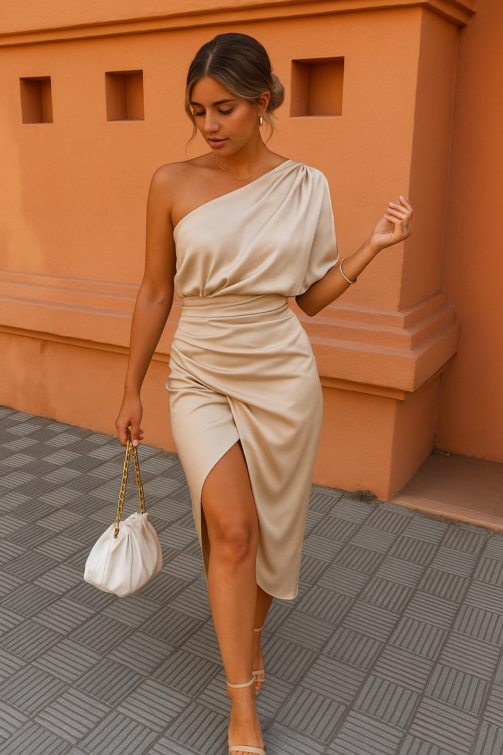 Alicia™ | Elegant Midi Dress