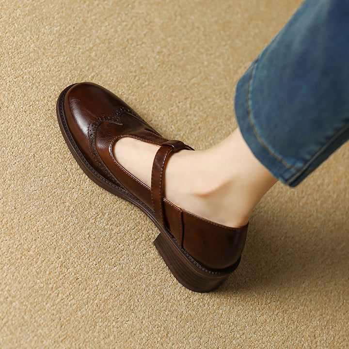 Gianna | Elegant Mary Janes Made Of Leather