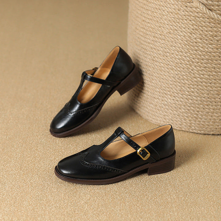 Gianna | Elegant Mary Janes Made Of Leather