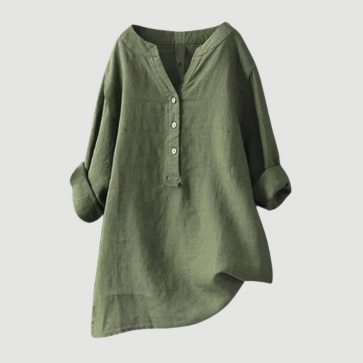 Freja™ | Airy and Comfortable Shirt with Buttons