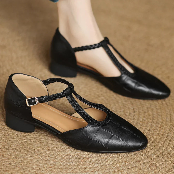 Esther | Elegant Mary Janes Made Of Leather
