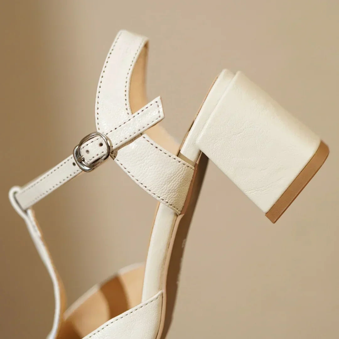 Beatrica™ | Leather Mary Janes