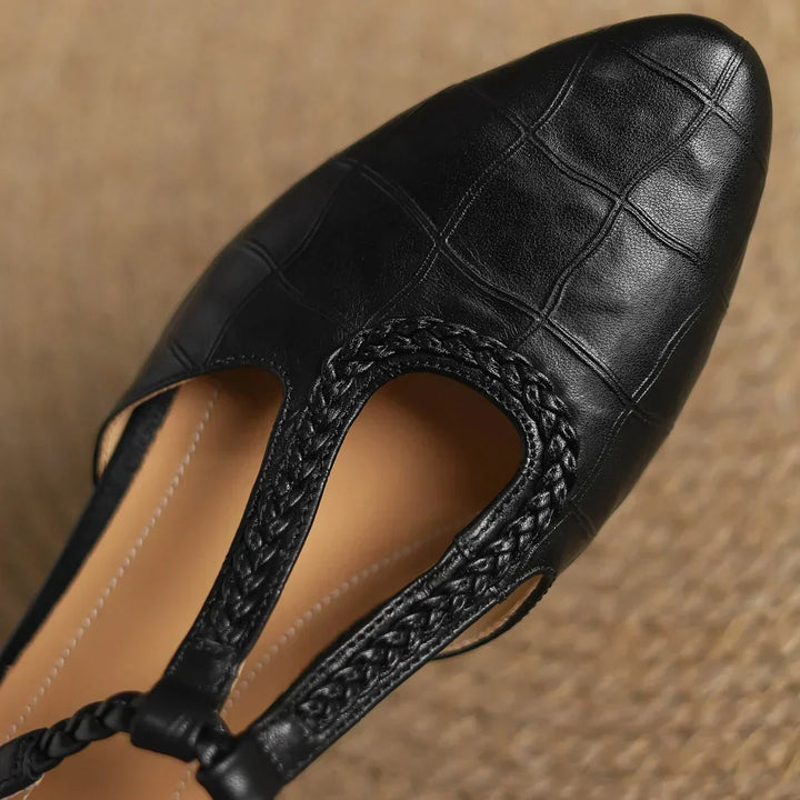 Esther | Elegant Mary Janes Made Of Leather