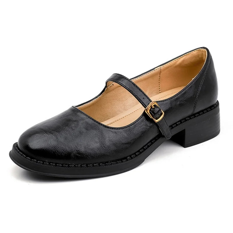 Tina™ | Classic Comfort Mary Janes Made Of Leather