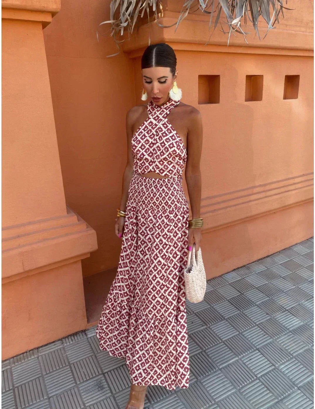 Raffaella™ | Off-Shoulder Maxi Dress