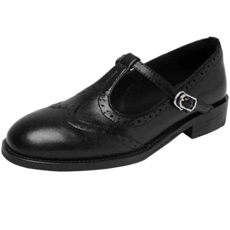 Jolanda™ | Elegant T-Strap Mary Janes