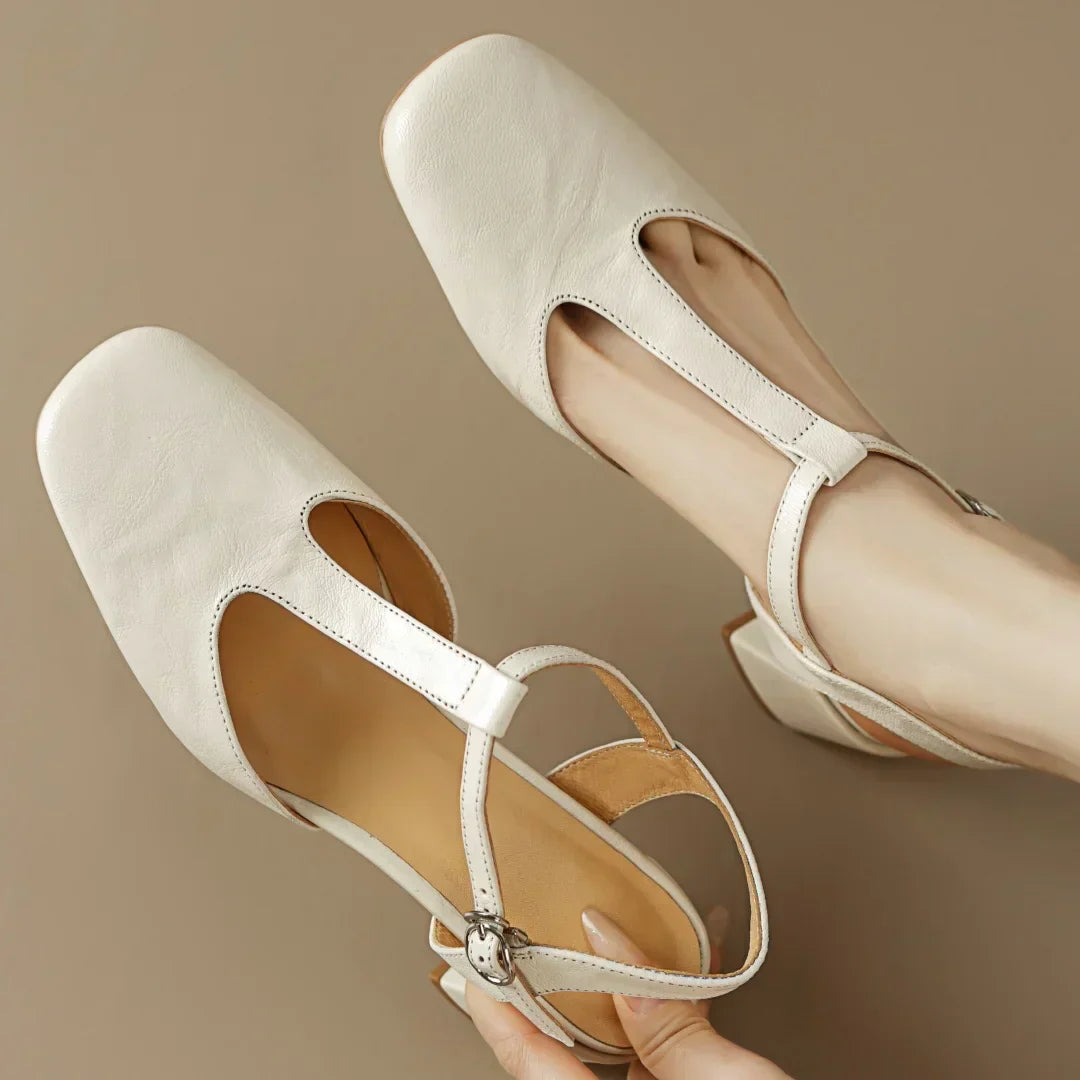 Beatrica™ | Leather Mary Janes