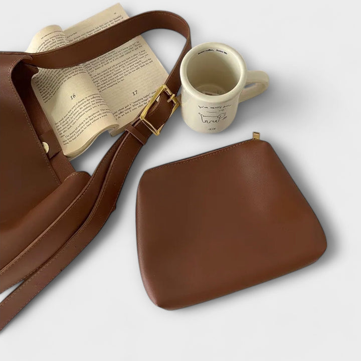 Olivia – Elegant Leather Shoulder Bag