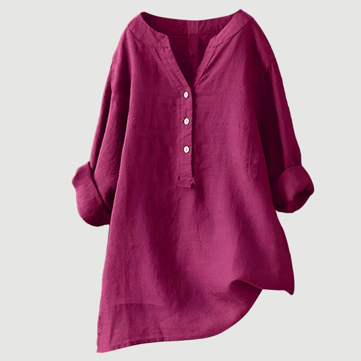 Freja™ | Airy and Comfortable Shirt with Buttons