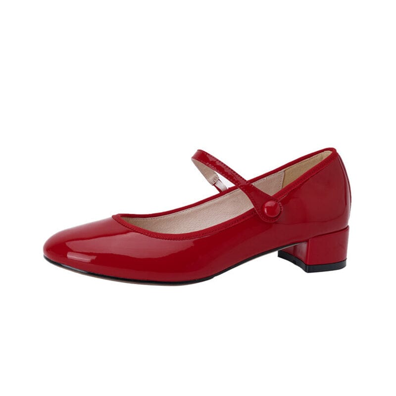 Livy™ | Leather Mary Janes