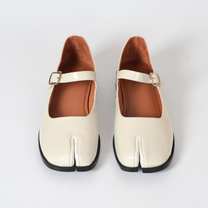 Martha | Leather Mary Janes