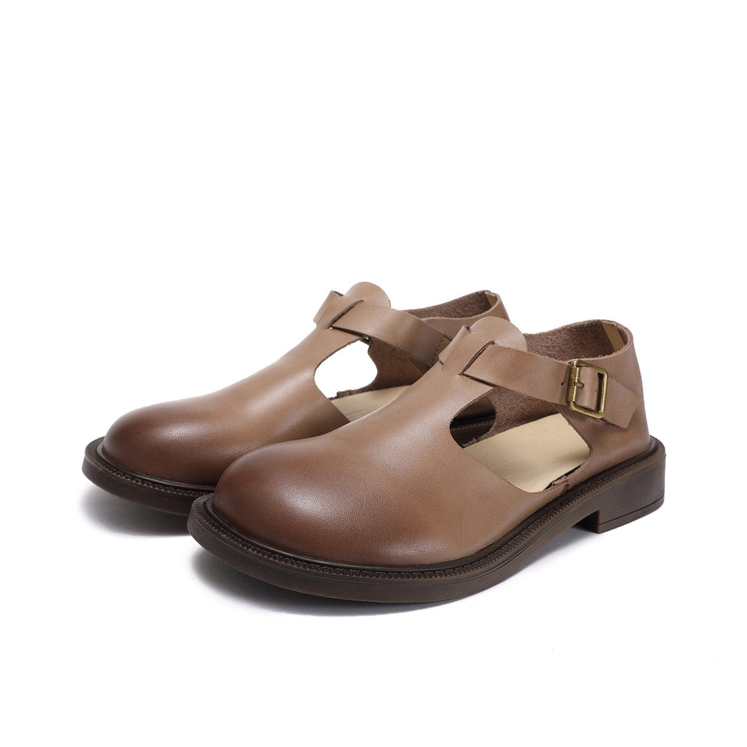 Colette | Leather Mary Janes