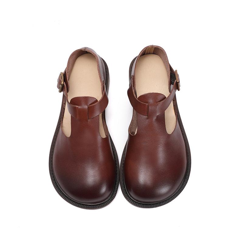 Colette™ | Leather Mary Janes