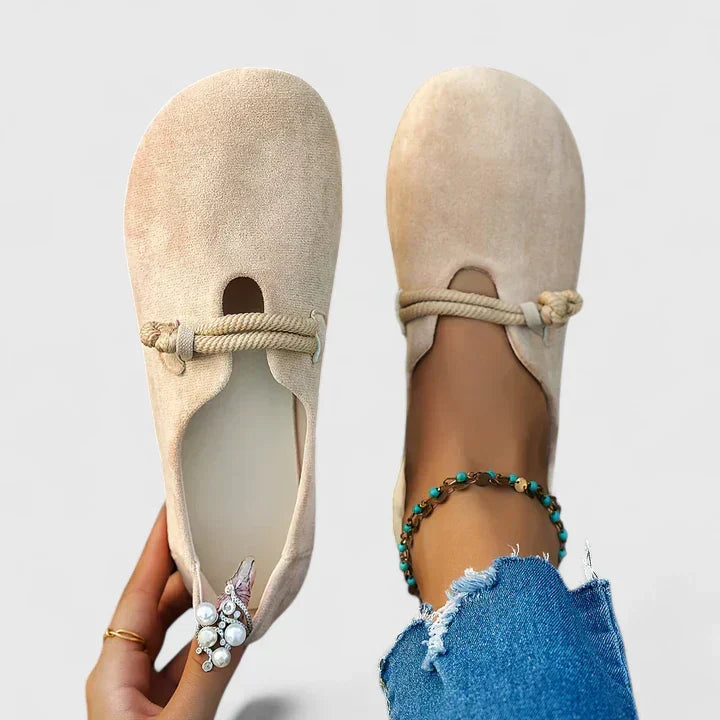 Isie | Suede Slip-On Flats
