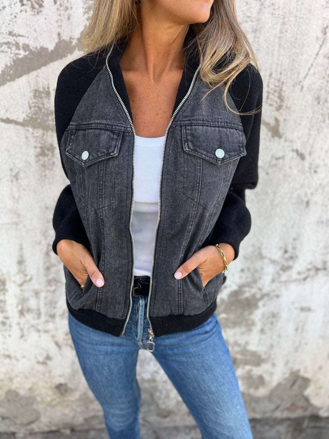 Zoe™ | Stylish Denim Jacket