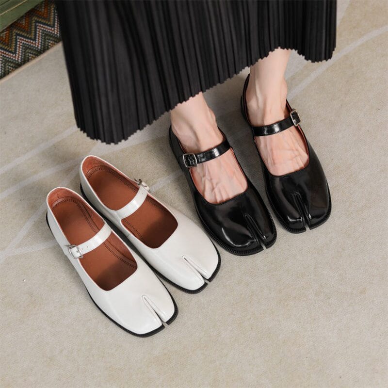 Martha™ | Leather Mary Janes