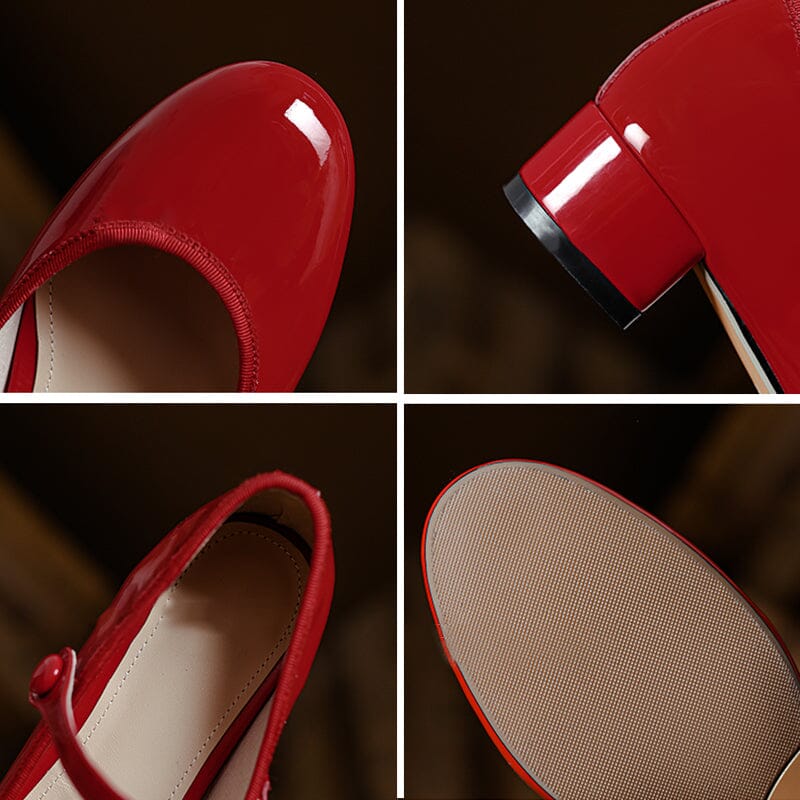 Livy™ | Leather Mary Janes