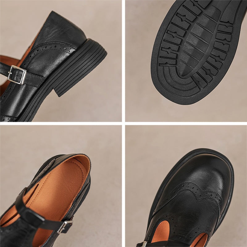 Mattea™ | Mary Janes Made Of Leather
