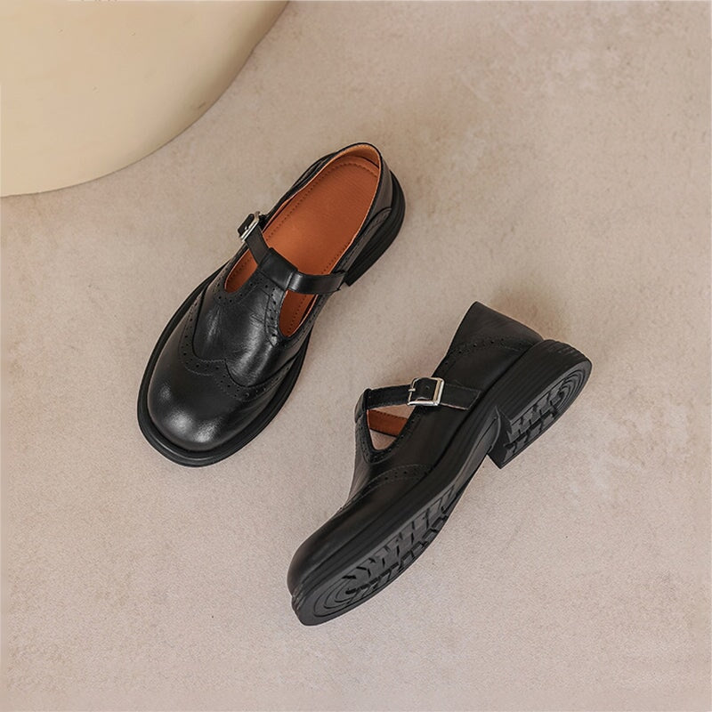 Mattea™ | Mary Janes Made Of Leather