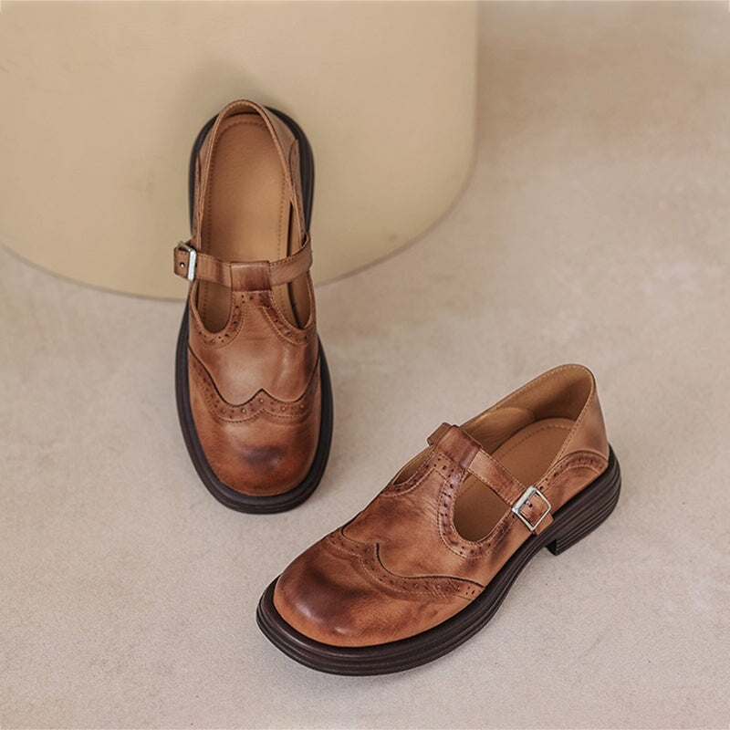 Mattea™ | Mary Janes Made Of Leather