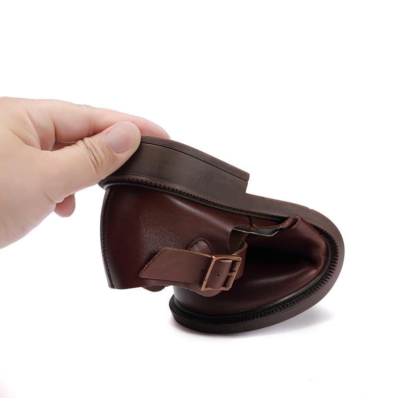 Colette | Leather Mary Janes