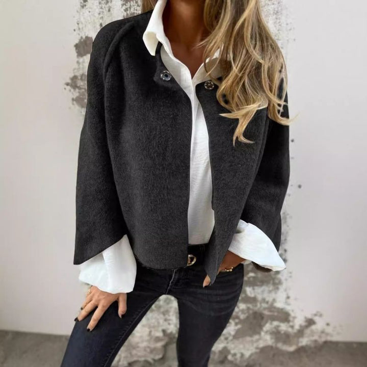 Elise™ | Wool-Blend Cardigan Jacket